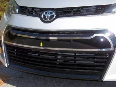 Quality Automotive Accessories - Quality Automotive FB14112 Front Bumper Accent for Toyota Corolla