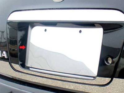 Quality Automotive Accessories - Quality Automotive LP22550 License Plate Bezel for 02-06 Nissan Altima