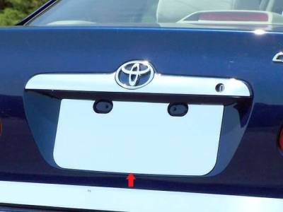 Quality Automotive Accessories - Quality Automotive LP24112 License Plate Bezel for Toyota Corolla