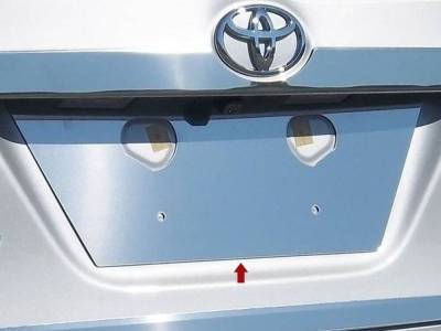 Quality Automotive Accessories - Quality Automotive LP14112 License Plate Bezel for Toyota Corolla