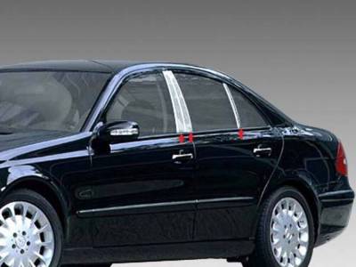Quality Automotive Accessories - Quality Automotive PP23061 Pillar Post Kit 03-07 Mercedes-Benz E320