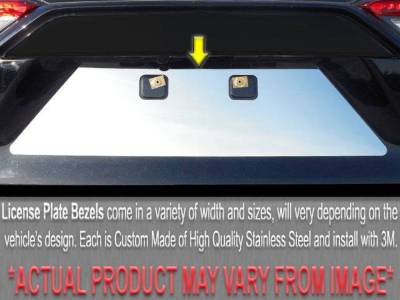 Quality Automotive Accessories - Quality Automotive LP25094 License Plate Bezel 02-08 Jaguar X-Type