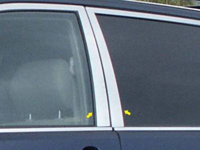 Quality Automotive Accessories - Quality Automotive PP24110 Pillar Post Kit for Toyota Highlander