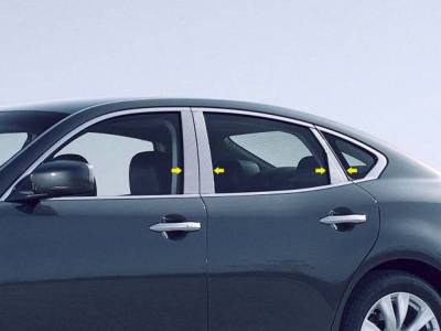Quality Automotive Accessories - Quality Automotive PP11059 Pillar Post Kit for Infiniti M56