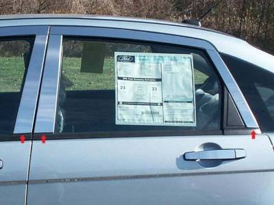 Quality Automotive Accessories - Quality Automotive PP48346 Pillar Post Kit 08-11 Ford Focus