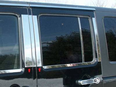 Quality Automotive Accessories - Quality Automotive PP47085 Pillar Post Kit for Jeep Wrangler
