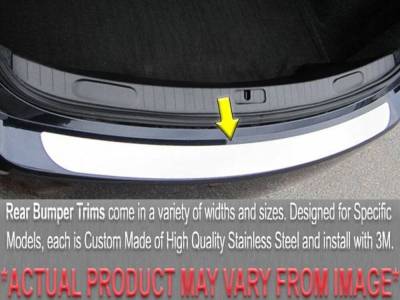 Quality Automotive Accessories - Quality Automotive RB10348 Rear Bumper Accent for 2010 Hyundai Genesis