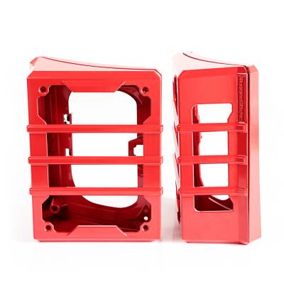Rugged Ridge - Rugged Ridge 11226.06 Elite Guard Kit Taillight Red 07-18 Jeep Wrangler JK