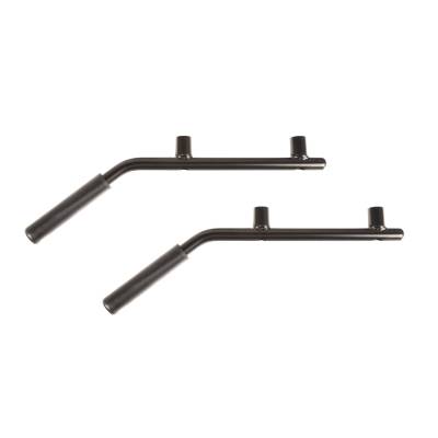 Rugged Ridge - Rugged Ridge 13505.42 Metal Grab Handles Steel Rear Pair 07-18 Wrangler JK