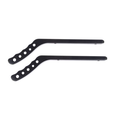 Rugged Ridge - Rugged Ridge 13505.52 Metal Grab Handles Aluminum Rear Pair 07-18 Wrangler JK