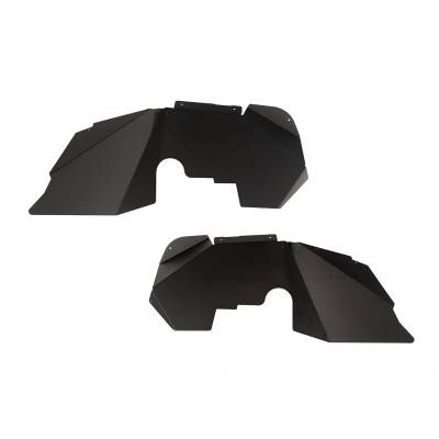 Rugged Ridge - Rugged Ridge 11615.07 Aluminum Inner Fender Liners Black 07-18 Jeep Wrangler JK
