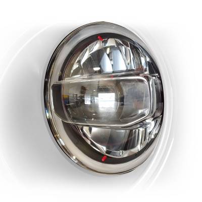 DV8 Offroad - DV8 Offroad HLCJL-01 Chrome LED Headlights for 18-26 Jeep Wrangler JL/Gladiator