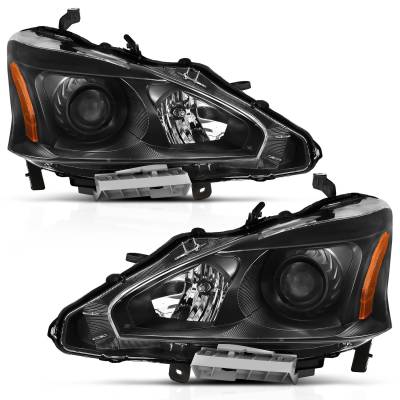 Anzo USA - Anzo USA 121549 Projector Headlight Set for 13-15 Altima