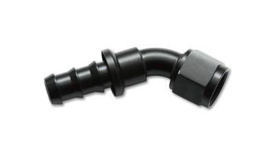 Vibrant Performance - Vibrant 22404 Push-On 45-DEG Hose End Elbow Fitting Size -4AN