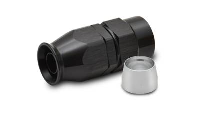 Vibrant Performance - Vibrant 28004 Straight High Flow Hose End Fitting for PTFE Lined Flex Hose -4AN