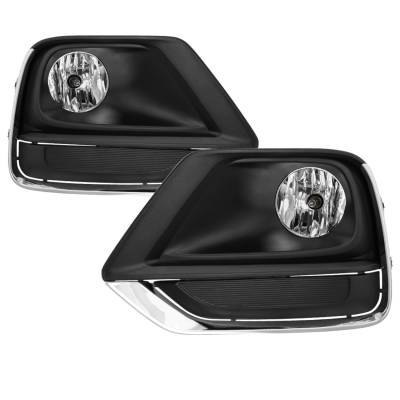 Spyder Auto - Spyder Auto 9044243 OEM Fog Lights w/Switch Clear for 17-19 Trax