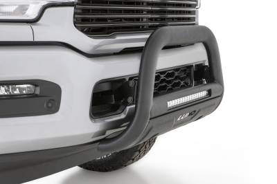 Lund - Lund 47121212 Bull Bar w/Led Light Bar-Black