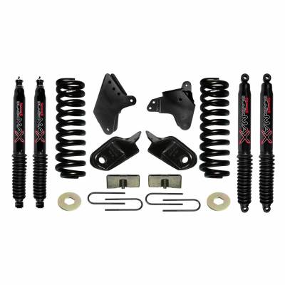 Skyjacker - Skyjacker 184F2K-B 4" Lift Kit w/Shocks for 80-96 Ford F250/F350 2WD