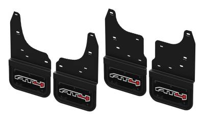 Gatorback - Gatorback 12" Black Front/Rear Mud Flap Set Sierra 1500 GCN29K-AT4W