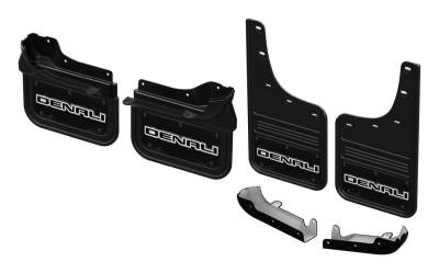 Gatorback - Gatorback 12" Black Front/Rear Mud Flap Set Sierra HD GCR200K-DW