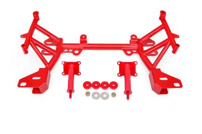 BMR Suspension - BMR Suspension KM344R K-Member Low Mount Turbo LS1 Motor Mounts Std Rack Mounts
