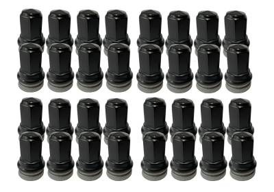 Ford Performance Parts - Ford Performance M-1012K-SB Wheel Black Lug Nut Vehicle Kit M14 x 1.5 Thread