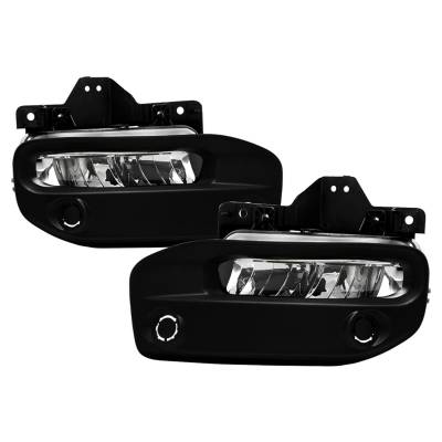 Spyder Auto - Spyder 9051050 Clear Full LED Fog Lights w/Switch for 19-22 Ram 2500/3500