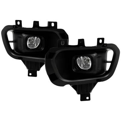 Spyder Auto - Spyder Auto 9051159 Fog Lights w/Switch Clear for 19-21 Ford Ranger