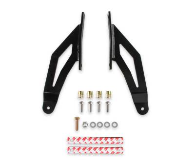 Bright Earth - Bright Earth NBRKT2-BEL Upper Windshield LED Light Bar Mounts for 04-15 Titan