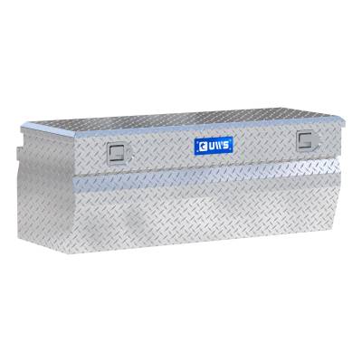 UWS - Bright Aluminum 48" Wedge Utility Chest Box Heavy Packaging
