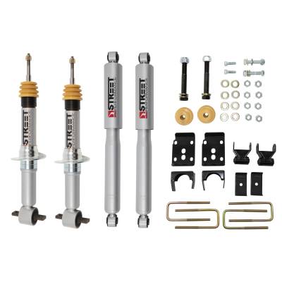 Belltech - Belltech 1000SP Complete Lowering Kit w/Street Performance Shocks 15-20 F150