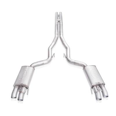 Stainless Works - Stainless Works GT350CBHPCL Legend Catback H-Pipe w/NPP Valve Perf. Connect