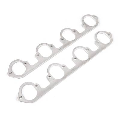 Stainless Works - Stainless Works HFBBF1225 Header Flange BBF 2.25" Flat Oval Port