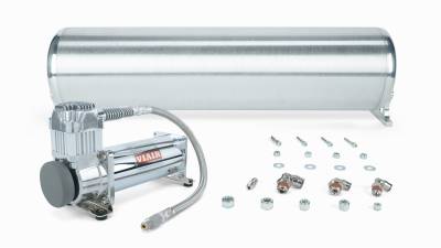 Air Lift Performance - Air Lift Performance 27763 24" FLO Tank w/Viair 444c Compressor