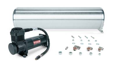 Air Lift Performance - Air Lift Performance 27768 24" FLO Tank w/Viair 444c Black Compressor