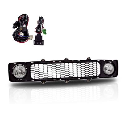 Winjet - Winjet CFWJ-0069-C Clear Fog Lights w/Wiring Kit for 05-10 Scion TC