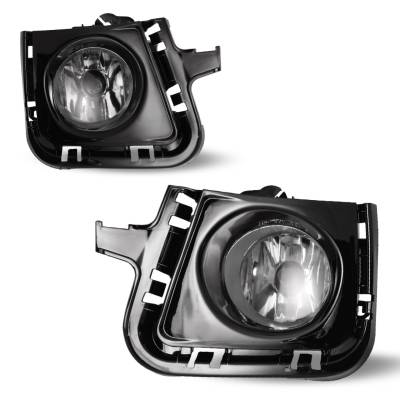 Winjet - Winjet CFWJ-0386A-C Clear Fog Lights w/Wiring Kit for 12-15 Toyota Prius C