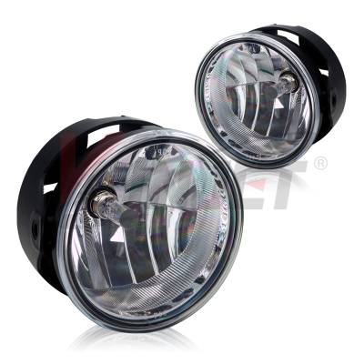 Winjet - Winjet CFWJ-0492-C Clear Fog Lights for 07-14 Ford Expedition 08-11 Ford Ranger