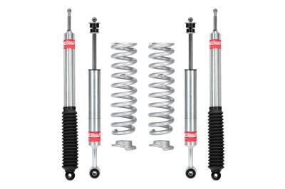 Eibach - Eibach E80-82-079-02-22 4PC Shocks + 2 Springs for 16+ 4WD Tundra PTL Stage 1