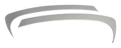 RT Offroad - RT Offroad RT27019 Center Dash Accents for 07-10 JK Wrangler Pair Silver