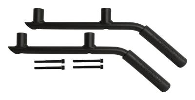 RT Offroad - RT Offroad RT27058 Black Steel Rear Grab Handle for 07-18 Jeep Wrangler JK