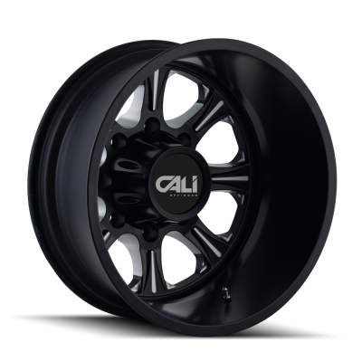 Cali Offroad - Cali Offroad 9105 Brutal 20x8.25 8x6.5 -180mm Black/Milled 9105-2881BR116