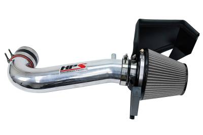 HPS Performance - HPS 827-600P Polished AirIntake Kit for 11-17 Charger/Challenger & 300C 5.7L