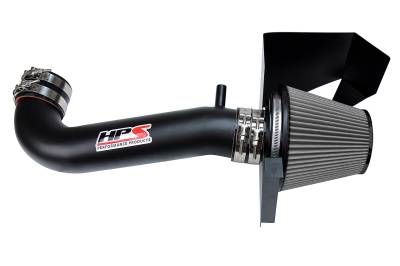 HPS Performance - HPS 827-600WB Black Air Intake Kit for 11-17 Charger/Challenger & 300C 5.7L