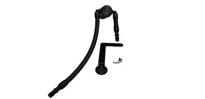 J&L Oil Separator Co - J&L Oil Separator 3046P-B Black Oil Separator 3.0 Passenger Side