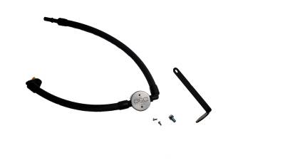 J&L Oil Separator Co - J&L Oil Separator 3075P-C Silver Oil Separator 3.0 Driver Side