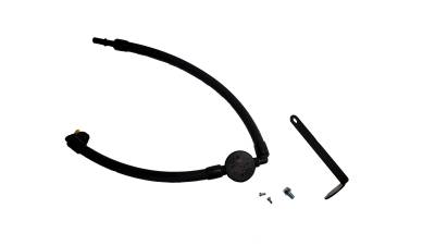 J&L Oil Separator Co - J&L Oil Separator 3075P-B Black Oil Separator 3.0 Driver Side