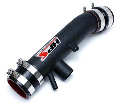 HPS Performance - HPS 27-559WB Black Post MAF Air Intake Tube for 14-15 Lexus IS250 2.5L V6