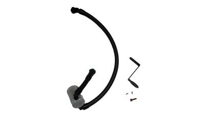 J&L Oil Separator Co - J&L Oil Separator 3092D-C Silver Oil Separator 3.0 CCV Side