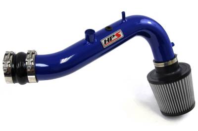 HPS Performance - HPS 827-106BL Blue Air Intake Kit for 03-06 Honda Element 2.4L